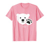 Coca-Cola Coca Cola Polar Bear Wave T-Shirt - Pink