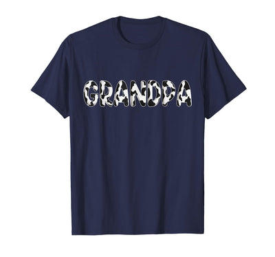 Cow Grandpa Birthday Family Matching Fathers Day Boy Girl T-Shirt