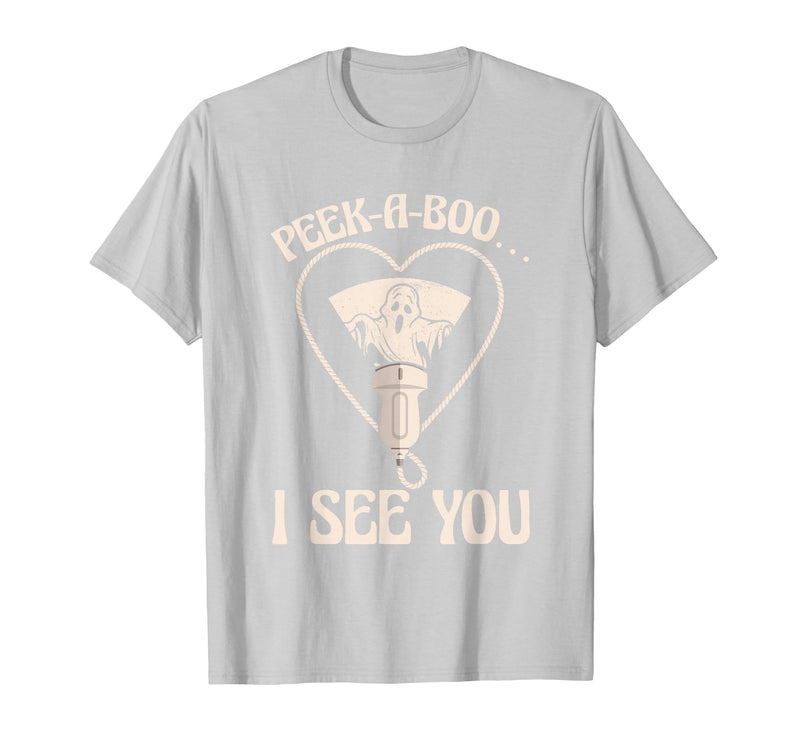 Ultrasound Tech Halloween Spooky Sonographer Gift Ultrasound Tech Xray Technician Spooky Sonographer Halloween T-Shirt -