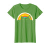 Cat Shirts For Women Men Girls Kids Kitten Gifts Peeping Black Cat Rainbow Vintage Halloween Men Women Kids T-Shirt - Grass