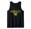 Berkeley California - Apparel & Gifts Berkeley California Bear Pride Vintage Tank Top - Black