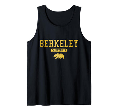 Berkeley California Bear Pride Vintage Tank Top