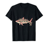Mademark Friend of the Deep Shark Ocean Design T-Shirt - Black