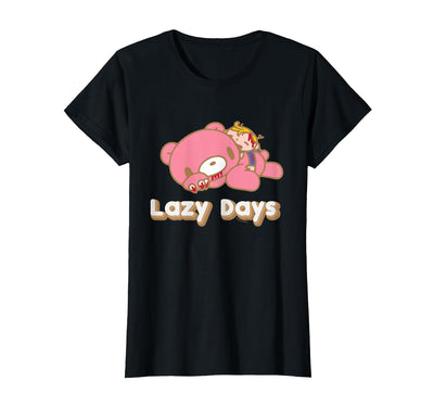 The Naughty Grizzly & Pity Lazy Days Anime T-Shirt