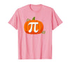 @iteachalgebra Pumpkin Pi Halloween Math Teacher T-Shirt - Pink