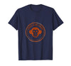Mademark Chaos Is My Cardio Funny Monkey Design T-Shirt - Men - Navy Blue