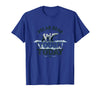 Mademark Polar Bear Tough Today Cool Arctic Design T-Shirt - Royal Blue