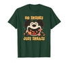 Disney Mickey Mouse Halloween Candy No Tricks Just Treats T-Shirt - Dark Green