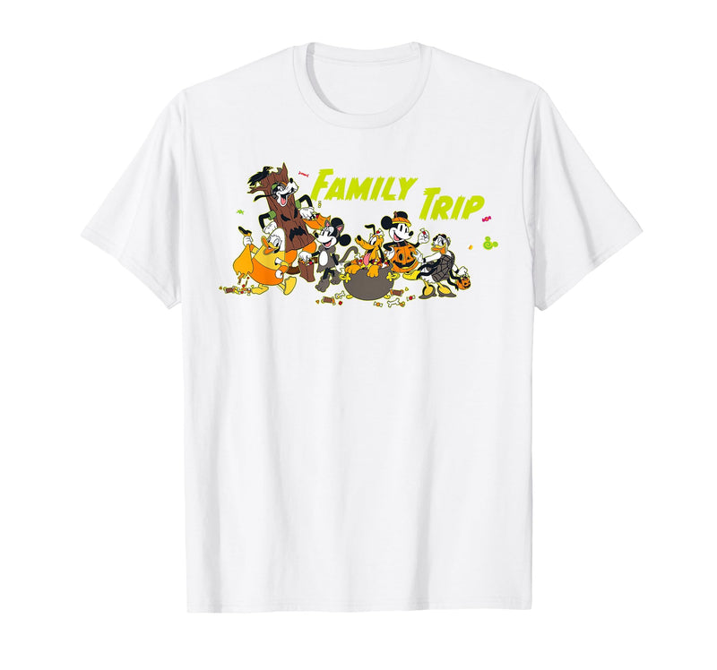 Disney Family Trip Halloween Costume Mickey & Friends T-Shirt - White