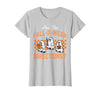 Halloween Shirts For Women Men Kids Boys Girls are You Falloween Directions Funny Halloween Teacher Teach T-Shirt - Silver
