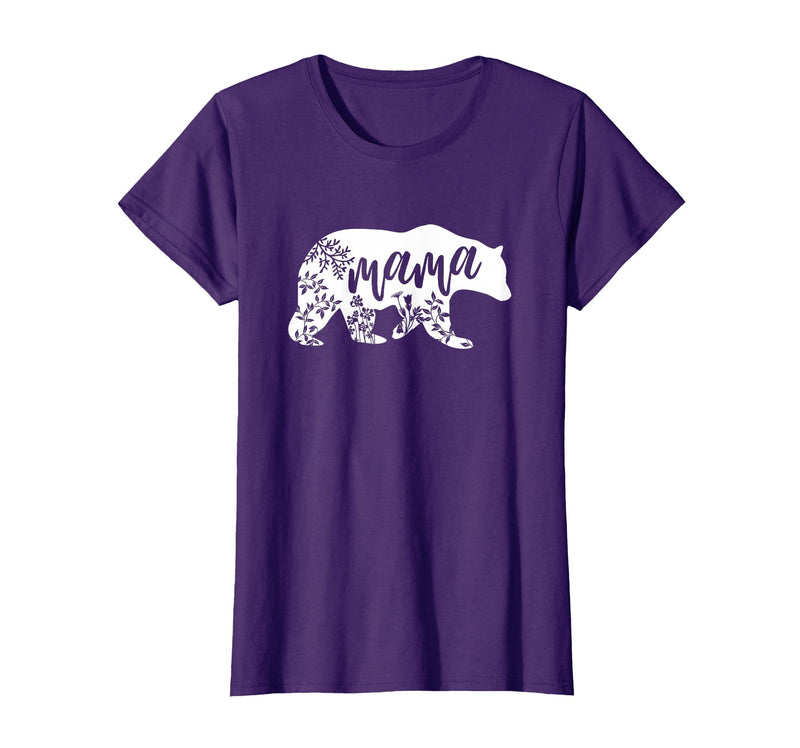 Mama Bear Clothing Co Mama Bear T-Shirt for Women T-Shirt - Purple