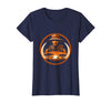 Mademark Safari Explorer Elephant Tusk Graphic Tee T-Shirt - Women - Navy Blue