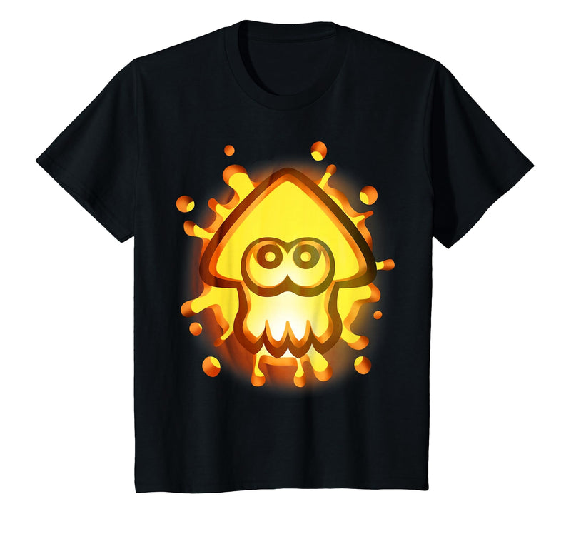 Nintendo Splatoon Inkling Halloween Pumpkin Graphic T-Shirt T-Shirt - Black
