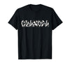 Cow Pattern Print Family Matching Birthday Shirts Cow Grandpa Birthday Family Matching Fathers Day Boy Girl T-Shirt - Black