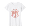 Mademark Be Kind Elephant and Mouse Gentle Touch Design T-Shirt - Women - White