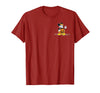 Disney Mickey Mouse Halloween Pumpkin Costume with Candy T-Shirt - Cranberry Red
