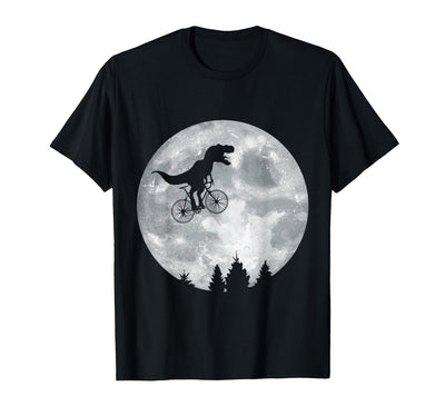 Check out my other Dinosaur T-shirts Dino Trex Riding Moon Bike Halloween Lunar Cycling T-Shirt