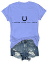 Czbic I Wouldn't Pass A Vet Check Shirt, Horseshoe Graphic Tee, Funny Casual Horse Lover Casual Top for Men Women - Carolina Blue