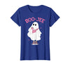 Spooky Season Ghost Halloween Boujee Boo-Jee Boo-JEE Spooky Season Ghost Pink Halloween Pumpkin Boujee T-Shirt - Royal Blue