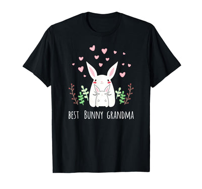 Best Bunny Grandma Cuddling Bunnies T-Shirt