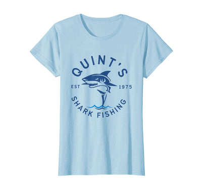 Vintage Quint's Shark Fishing 1975 Retro T-Shirt
