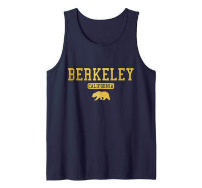 Berkeley California Bear Pride Vintage Tank Top