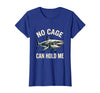 Mademark No Cage Can Hold Me Wild Shark Men Design T-Shirt - Royal Blue