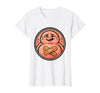 Mademark Tummy Ache Survivor Cute Stomach Bandage Graphic T-Shirt - Women - White