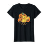 Pokémon Halloween Pikachu Cute Pumpkin Candy Corn T-Shirt - Black