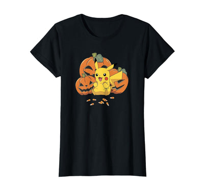 Pokémon Halloween Pikachu Cute Pumpkin Candy Corn T-Shirt