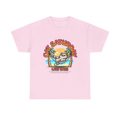 GENERIC cat Unisex Heavy Cotton Tee Light Pink