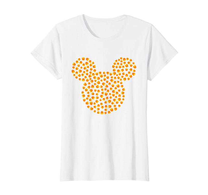 Disney Mickey Mouse Candy Corn Halloween T-Shirt - White