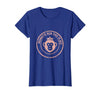 Mademark Monkeys Run This Place Funny Primate Design T-Shirt - Women - Royal Blue