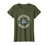 Mademark Deep Water Boss Lady Shark Women Design T-Shirt - Olive Green