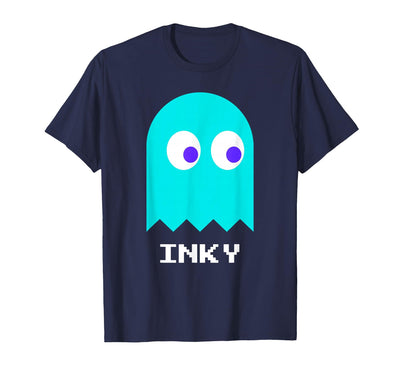 Retro Gaming Nerd Halloween Apparel Retro Gamer Nerd Inky Halloween Costume T-Shirt