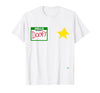 halloween costumes by Jean Olivier Funny Halloween Officer tee - doofy Costume Halloween T-Shirt - White