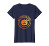 Mademark All Treats No Tricks Halloween Design T-Shirt - Navy Blue