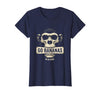 Mademark Go Bananas or Go Home Funny Monkey Design T-Shirt - Women - Navy Blue