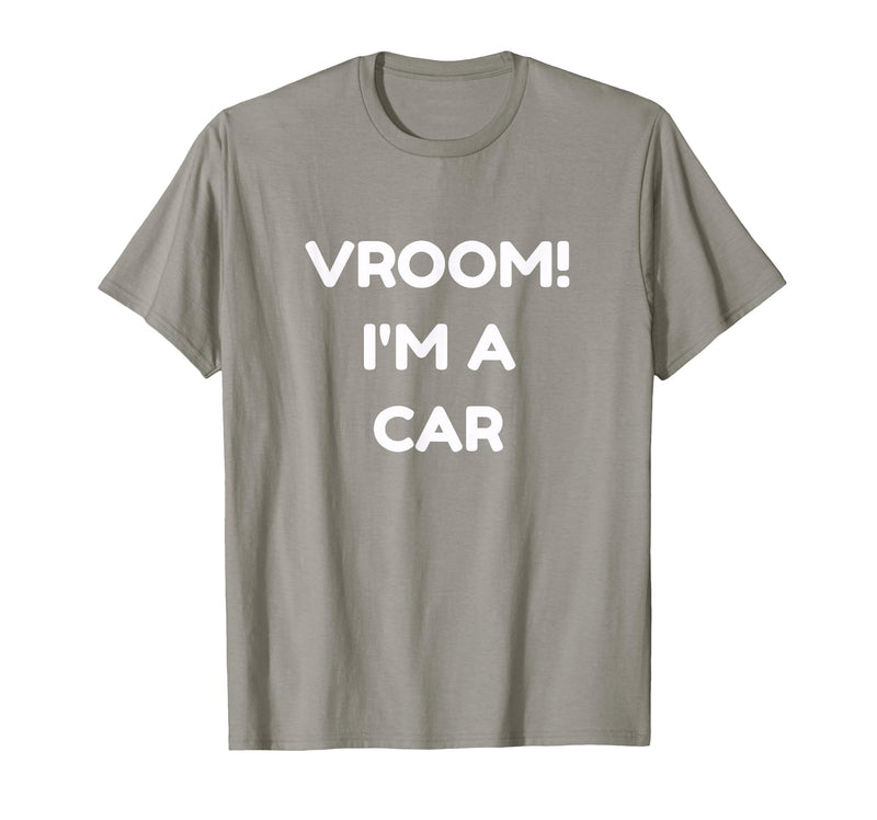 Halloween Apparel 2017 Vroom! I'm A Car Halloween Costume Tshirt - Slate Grey
