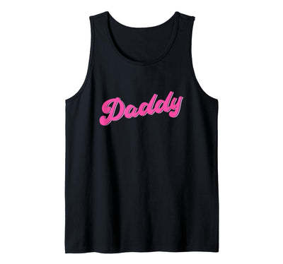 Gay Pride LGBT Pink Bear Gay Daddy Tank Top