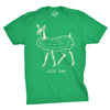 Funny for Men Food Joke for Guys with Funny Sayings Sarcastic T-Shirt in Heather Green - Dill Doe