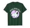 Himalayan Rabbit Mom T-Shirt in Dark Green