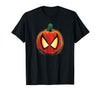 Marvel Spider-Man Halloween Spooky Pumpkin Jack-o'-Lantern T-Shirt - Black