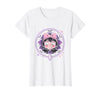 Mademark Women's Cute Vampire Girl Halloween Graphic Design T-Shirt - White