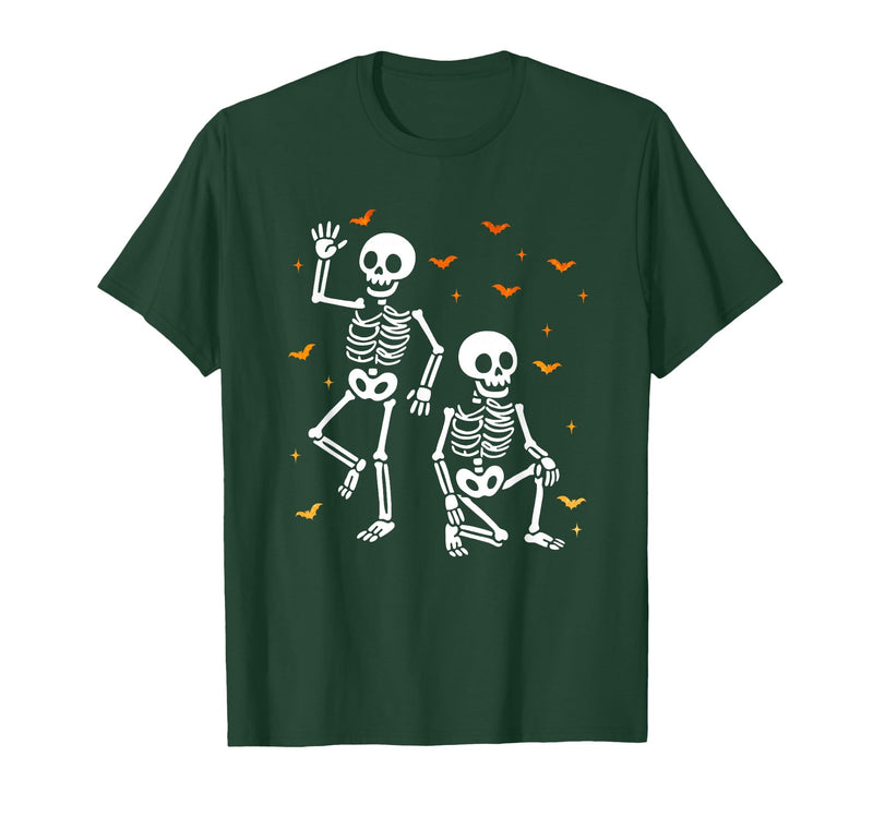Funny Halloween Trump Skeleton Trump Design Funny Halloween Trump Skeleton Trump T-Shirt - Dark Green