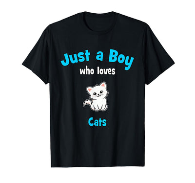 Boys Cat Shirts & Gifts for Kids Cat Shirt for Boys | Kids Cat T-Shirt