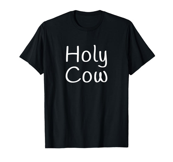 Holy Cow - T-Shirt - Black