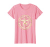 Mademark Wild and Swinging Free Monkey Graphic Design T-Shirt - Women - Pink