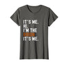 It's Me Hi I'm The Raisin Easy Halloween Lazy Halloween Costume It's Me Hi I'm The Raisin T-Shirt - Asphalt Grey