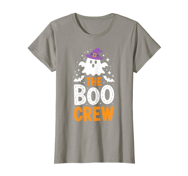 The Boo Crew Shirts The Boo Crew Shirt Matching Men Women Kids Halloween Costume T-Shirt - Slate Grey